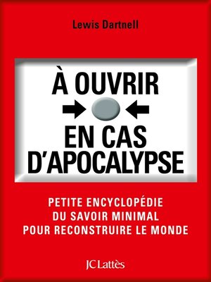 cover image of À ouvrir en cas d'apocalypse